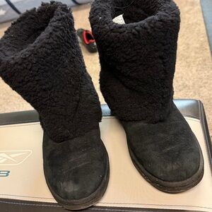 UGG Black Shearling Boots